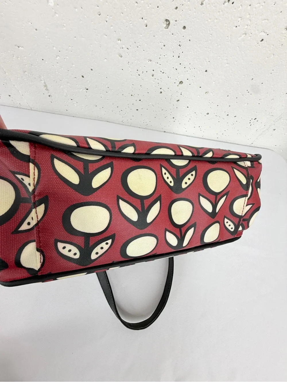 Petunia Pickle Bottom Red Floral Diaper Bag Shoulder Purse Bag